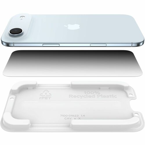 Belkin InvisiGlass 9H Bildschirmschutz für Apple iPhone Air, iPhone 17 Air - für OLED - Sturzsicher, Schlagfest, Kratzfest