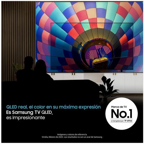 Vista 3 de Samsung QLED TV 43" Q4 AI Processor