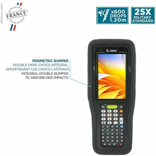 MOBILIS Activ + Pack Tasche Zebra Mobilcomputer - Schwarz - TFP 4.0 Körper - Sturzsicher, Stoßfest, Stoßdämfpend, Schlagfe