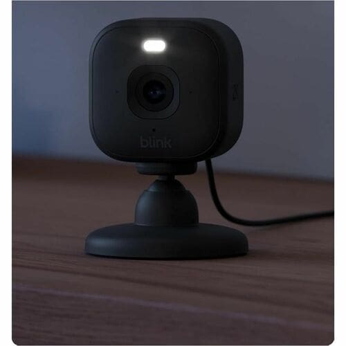 Blink Mini Indoor/Outdoor 2K Network Camera - Colour - 2 - Black - Colour Night Vision - 2560 x 1440 - 4x Optical - Alexa 