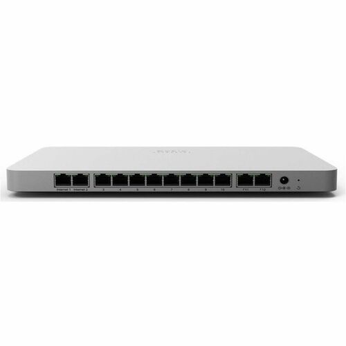 Cisco Meraki MX68 Network Security/Firewall Appliance - Intrusion Prevention - 12 Port - 10 Gigabit Ethernet, - Gigabit Et