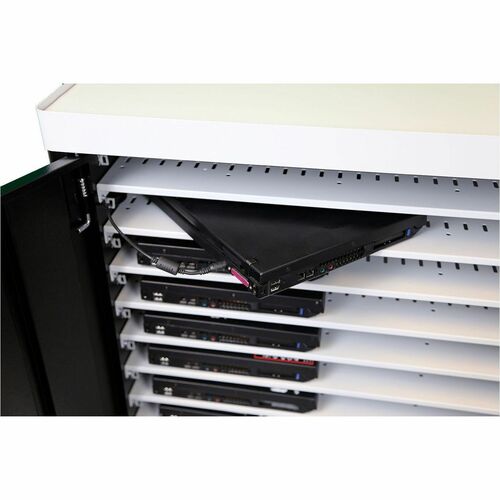 LEBA NoteCart Ladeschrank - Bildschirmgr�ße: Bis zu 17 Zoll (43,18 cm) - 400 kg TragfähigkeitDisplay Type Supported: - 16 