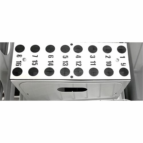 LEBA NoteCart Ladeschrank - Bildschirmgröße: Bis zu 15,60 Zoll (39,62 cm) - 97,40 cm (38,35 Zoll) Höhe x 80 cm (31,50 Zoll