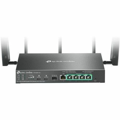 Omada ER706WP-4G Wi-Fi 6 IEEE 802.11ax 2 SIM Mobilfunk, Ethernet Modem/Wireless Router - 4G+ - WCDMA 2100, WCDMA 1800, WCD