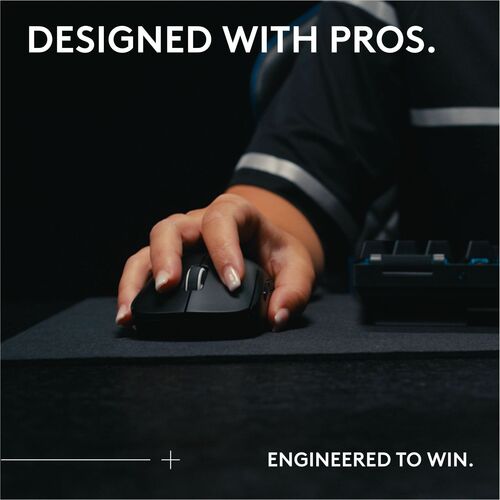 Logitech G PRO X SUPERLIGHT 2 SE Gaming Mouse - HERO 2 - Cable/Wireless - Radio Frequency - 2.40 GHz - Rechargeable - Blac