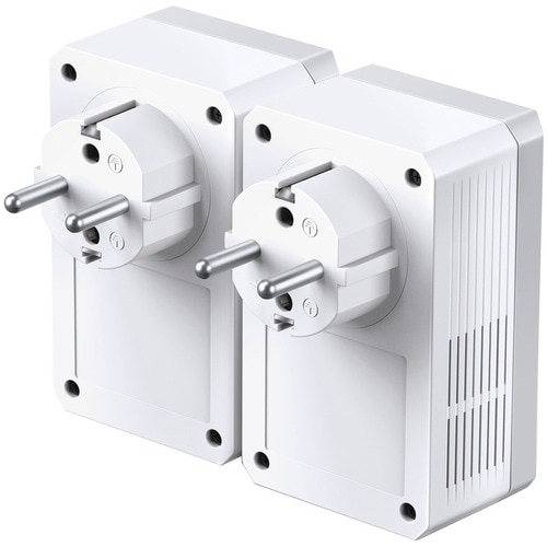 TP-Link TL-PA4010PKIT Powerline Netzwerkadapter - 2 - 1 x Netzwerk (RJ-45) - 500 Mbit/s Stromleitung - 300 m Reichweite un