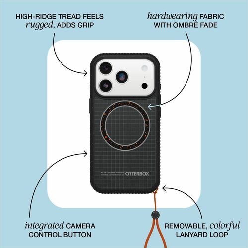 OTTERBOX SOLE APPLE IPHONE 17 PRO MAX NIGHT RAID - BLACK