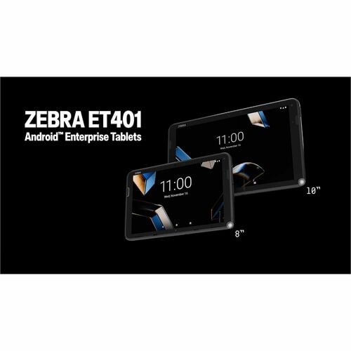 Zebra ET4X ET401 Rugged Tablet - 25.7 cm (10.1") WUXGA - Qualcomm Dragonwing Q-6690 Octa-core - 6 GB - 64 GB Storage - 5G 