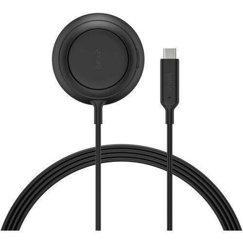 Belkin UltraCharge Induktionsladegerät - Schwarz - für iPhone, Qi2-fähiges Gerät, AirPod, Smartphone, Ohrhörer - Eingangss