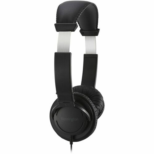 Kensington Classic Wired Over-the-head Stereo Headset - Black - Binaural - Circumaural - 20 Hz to 20 kHz - 182.9 cm Cable 