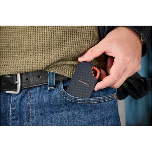 Unità stato solido Portatili SanDisk Extreme Portable SDSSDE70-4T00-G25 - Esterno - 4 TB - USB Tipo A, USB Type-C - 256-bi