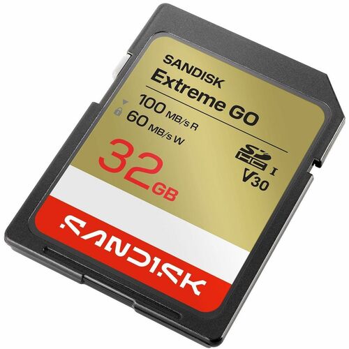 SanDisk 32 GB Class 10/UHS-I (U3) V30 SDHC - 100 MB/s Read