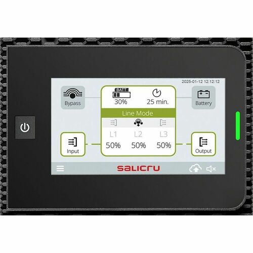 Salicru SLC TWIN SLC-10000-TWIN PRO3 MULTI Double Conversion Online UPS - 10 kVA/10 kW - Single Phase/Three Phase - Tower 