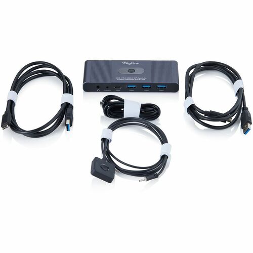 Digitus USB-C 3.0 HDMI KVM-Switch, 2-Port, 4K60Hz, Core Line. Video Porttyp: HDMI, USB-Stecker: USB Typ-C, USB Typ-A, USB-
