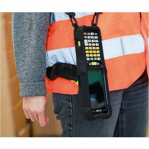 MOBILIS Rugged Case for Zebra Mobile Computer - Black - Shock Absorbing, Splash Resistant, Dust Resistant, Temperature Res