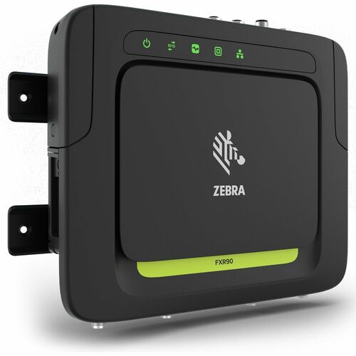 Zebra FXR90 RFID Reader - TAA Compliant - 30.48 m Read Distance - 865 MHz to 868 MHz - UHF - Wireless LAN - Wall Mountable