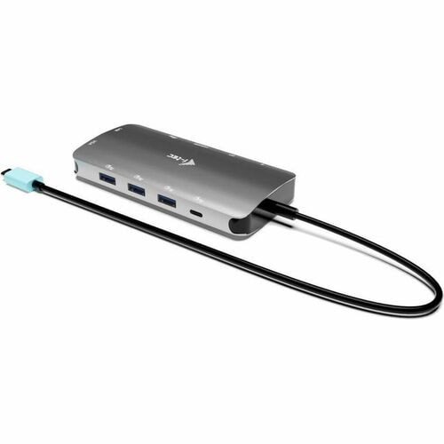 i-tec 10 Port(s) USB Type C Docking Station for Monitor, Notebook, Tablet PC, Workstation - Charging Capability - 3 Displa