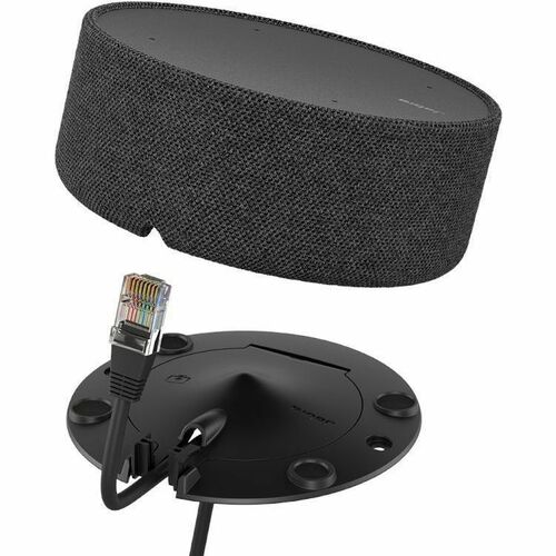PanaCast Cavo Vivavoce - Zoom, Microsoft Teams - Nero - Omni-directional Microfono/i - 60 mm Altoparlante(i)