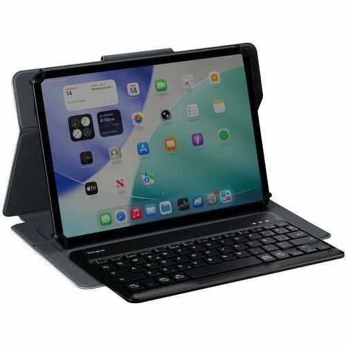 Targus Safe Fit THZ998ES Tastatur/Cover für 24,1 cm (9,5 Zoll) bis 29,2 cm (11,5 Zoll) Apple iPad Air 11 (2024) Tablet - S