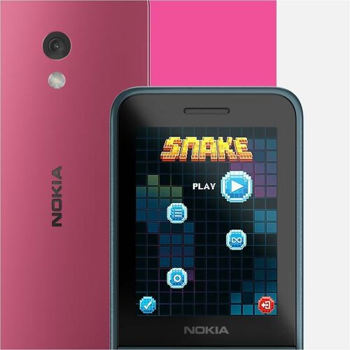 Nokia 225 4G (2024) 128 MB Feature Phone - 6.1 cm (2.4") TFT LCD QVGA 240 x 320 - Cortex A71 GHz - 64 MB RAM - 4G - Pink -