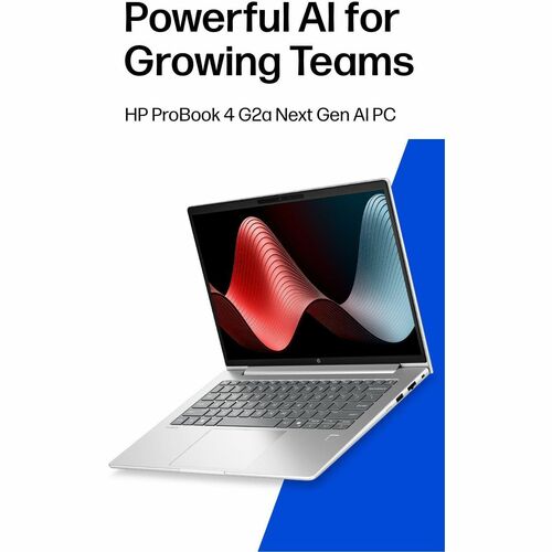 HP ProBook 4 G2a 35.6 cm (14") Notebook - WUXGA - AMD Ryzen AI 7 Ryzen AI 400 450 - 16 GB - 512 GB SSD - Pike Silver Alumi