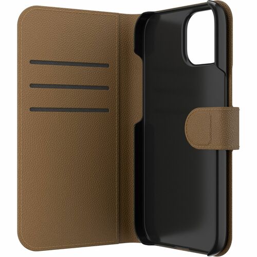ZAGG Carrying Case (Folio) Apple iPhone 15, iPhone 14, iPhone 13 Smartphone - Brown - Drop Resistant, Bump Resistant, Fing