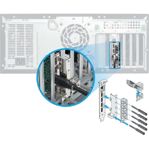 Matrox Kabelbündler - Kabelmanager