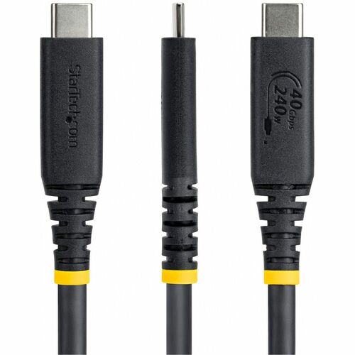 StarTech.com 1 m USB4 A-/V-/Strom-/Datenübertragungskabel - 1 - Cable for Display, Workstation, USB Gerät, Dock, Notebook,