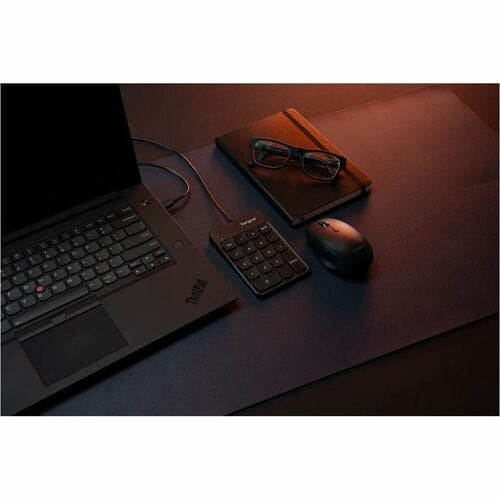 Targus AKP13GL Keypad - Cable Connectivity - USB Type C, USB Type A Interface - Black - Windows, macOS, ChromeOS - PC, Mac