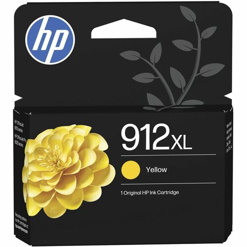 HP 912XL Original High Yield Inkjet Ink Cartridge - Yellow - 1 Pack - 700 pages