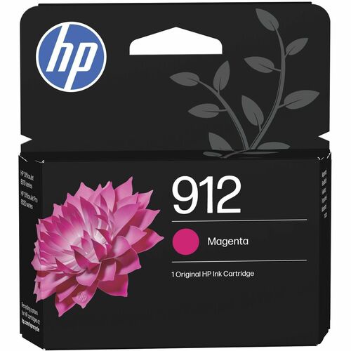 HP 912 Original Standard Yield Inkjet Ink Cartridge - Magenta - 1 Pack - 315 pages