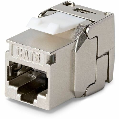 StarTech.com Gold Plated Network Connector - 6 / Pack - TAA Compliant - 1 x RJ-45 Network - Female - Shielding - Silver