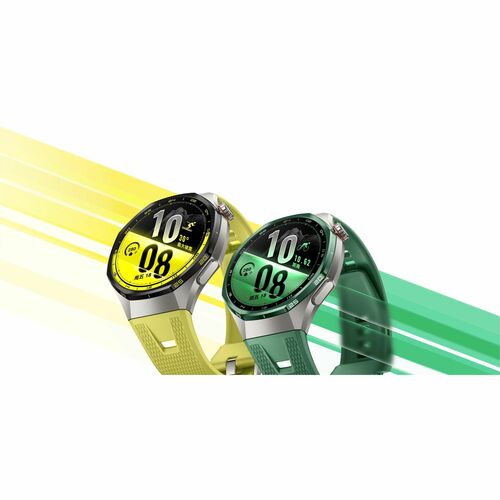 Huawei WATCH GT 7 Pro Smart Watch - Green Band Color - Titanium Alloy Case Material - Fluoroelastomer Band Material - Acce