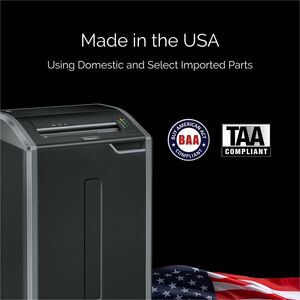 Fellowes Powershred® 485i 100% Jam Proof BAA Compliant Strip-Cut Shredder - Continuous Shredder - Strip Cut - 38 Per Pass 