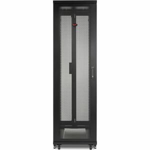 APC NetShelter SV, Server Rack Enclosure, 42U, 600W x 1060 D mm, with Sides, Black, Single Rack Unassembled - 42U Rack Hei