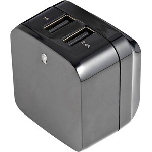 StarTech.com Cargador de Pared USB de 2 Puertos para Tablets Teléfono Celular - Cargador de Alta Potencia para Viajes - 1 