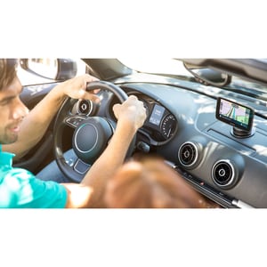 Navigatore GPS portatile da auto TomTom VIA 53 - Montabile, Portatili - 12,7 cm (5") - Touchscreen - Microfono, Rilevatore