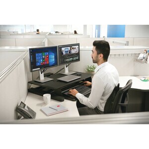 Kensington SmartFit Sit Stand Workstation - 15.88 kg Load Capacity - Desktop