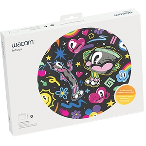 Wacom Intuos Wireless Graphics Drawing Tablet for Mac, PC, Chromebook & Android (medium) with Software Included - Black (C