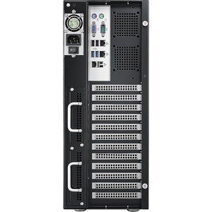 Advantech 4U Compact Rackmount / Tower Chassis for EATX/ATX/MicroATX Motherboard - Tower/Rack-mountable - 4U - 4 x Bay - 1