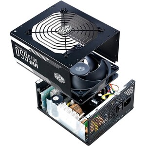 Cooler Master MWE Gold 650 Full Modular - Internal - 120 V AC, 230 V AC Input - 650 W / 3.3 V DC, 5 V DC, 12 V DC, 12 V DC