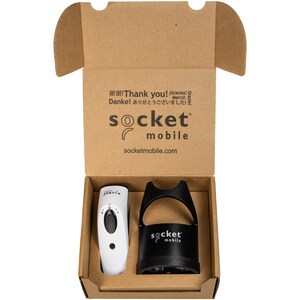 Socket Mobile SocketScan S740 Handheld Barcode Scanner - Wireless Connectivity - White, Black - 495.30 mm Scan Distance - 