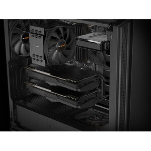 be quiet! Silent Base 601 Computergehäuse - EATX, ATX, Micro ATX, Mini ITX Motherboard Supported - Mid-Tower - Stahl, Acry