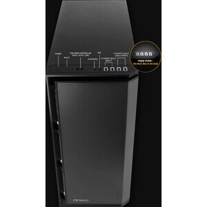 Boîtier d'ordinateur Antec Silent Guardian P101 Silent - Tour Moyenne - SPCC, Plastique - 11 xBaie(s) - 4 x Ventilateur(s)
