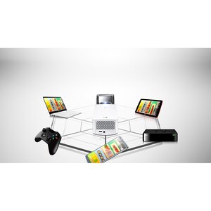 LG CineBeam HF65LA Ultra Short Throw DLP Projector - 16:9 - 1920 x 1080 - Front - 1080p - 30000 Hour Normal Mode - Full HD