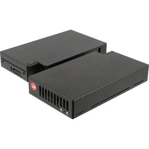 CRU QX310 v2 Drive Bay Adapter for 3.5" - Serial ATA Host Interface Internal - 1 x SSD Supported - 1 x Total Bay - Metal