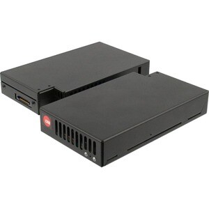 CRU QX310 v2 Drive Bay Adapter for 3.5" - Serial ATA Host Interface Internal - 1 x SSD Supported - 1 x Total Bay - Metal