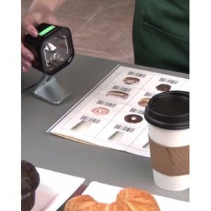 Datalogic Magellan 1500i Retail, Industrial, Healthcare Desktop Barcode Scanner - Cable Connectivity - Black - USB Cable I