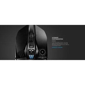 Mouse di gioco Logitech G903 - Wi-Fi - USB - PMW3366 - 11 Pulsante(i) - Wireless - 12000 dpi - Rotella di scorrimento - Si