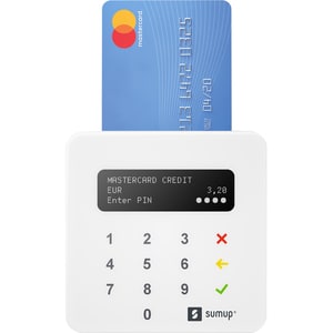 SumUp 801600101 Smartcard-Lesegerät - Weiß - NFC/Bluetooth